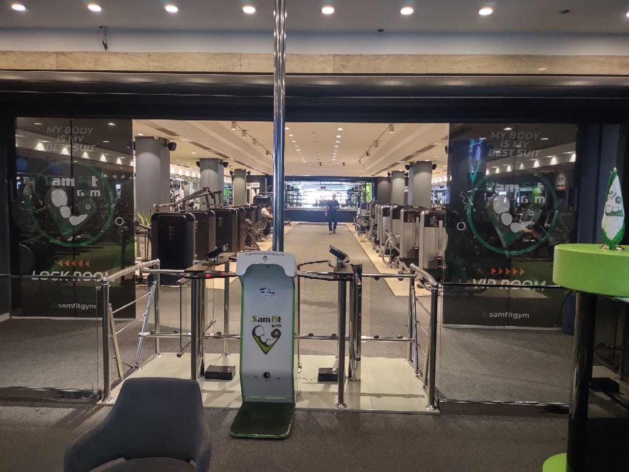 اتصال دو گیت برای کنترل ورود و خروج