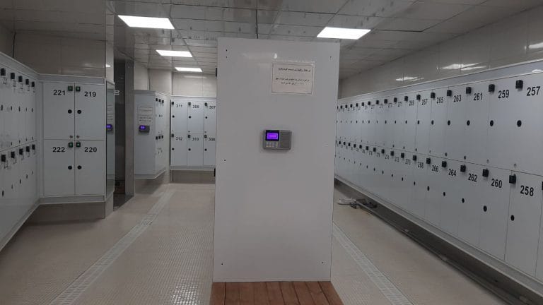 مدیریت کمدهای رختکن