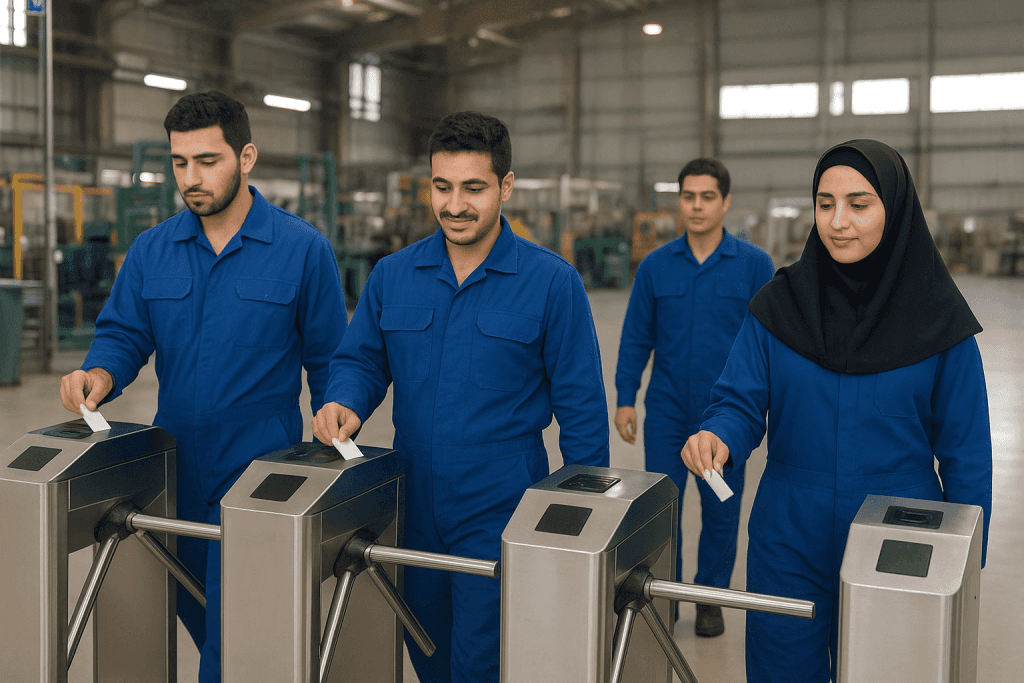 راهنمای انتخاب گیت کنترل تردد، گیت کنترل تردد کارخانه ها و مراکز صنعتی