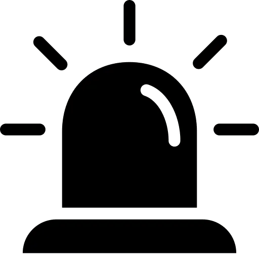 آیکون آژیر خطر